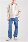 Рабочие джинсы-кэрпентер с широкими брючинами артикул 154272313