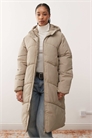 Пуховик с капюшоном и удлиненным кроем артикул 151739394