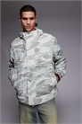 Куртка Ocombo с серебристым камуфляжным принтом артикул 153724780