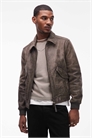 Кожаная куртка-авиатор Marland на молнии артикул 154893572