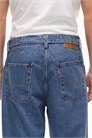 Шорты из джинсовой ткани с широкими брючинами длиной 3/4 артикул 142116367