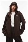 Незаменимая куртка с капюшоном коричневого цвета артикул 149627235