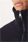 Свитшот с застежкой-молнией, темно-синий артикул 154179351