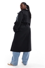 ASOS DESIGN — удлиненный тренч для полных артикул 135762531