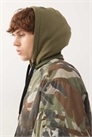 Бомбер с капюшоном из плотной ткани от Aape by A Bathing Ape артикул 150152306