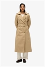 Классический тренч бежевого цвета артикул 155614068