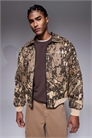 Бомбер с цифровым камуфляжным принтом артикул 151306005