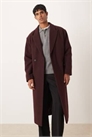 Пальто-лонглайн свободного кроя артикул 149140299