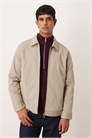 Куртка из канваса на молнии, светло-хаки артикул 151337027