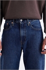 568 — джинсы свободного кроя прямого покроя артикул 142088934