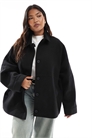 ASOS DESIGN — свободная классическая куртка-харрингтон для полных артикул 142116318