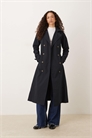 Двубортный удлиненный тренч артикул 151112427
