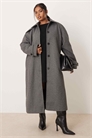 ASOS DESIGN — удлиненное пальто-картуз для полных артикул 142295895