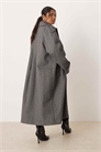 ASOS DESIGN — удлиненное пальто-картуз для полных артикул 142295895