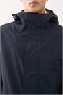 Куртка Pilloz с оборками синего цвета артикул 150343433