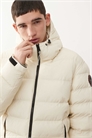 Пуховик Terez бежевого цвета артикул 150343448