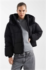 Пуховик с капюшоном артикул 151186890