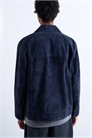 Куртка-рейсер из натуральной замши артикул 147765569