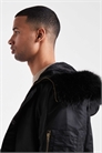 Бомбер MA1 свободного кроя с капюшоном из искусственного меха артикул 148078946