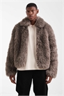 Куртка Харрингтон из искусственного меха артикул 147971498