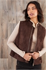 Жилет с подкладкой из искусственной замши артикул 151719428
