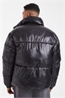 Куртка-пуховик с глянцевым блеском артикул 148849410