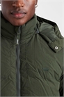 Короткая куртка-пуховик Rockridge с капюшоном темно-зеленого цвета артикул 142117778