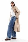 ASOS DESIGN Длинный тренч для высоких артикул 142117296