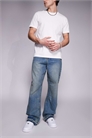 Джинсы-багги артикул 141499893