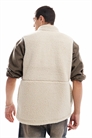 Тяжелый флисовый жилет Mountainside в цвете «камень» артикул 118875327