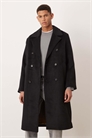 Длинное пальто из смешанной шерсти артикул 154161306