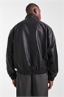 Куртка-бомбер из искусственной кожи артикул 147971384