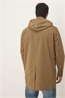 Куртка-парка с капюшоном из хлопковой смеси, цвет хаки артикул 151486356