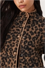 Куртка с леопардовым принтом артикул 150083099