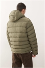 Пуховик Terez цвета хаки артикул 150343417