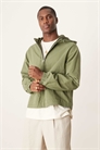 Ветровка с капюшоном цвета хаки артикул 139584149