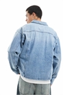 Куртки-боксеры из денима артикул 139433715