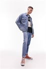 Джинсовая куртка свободного кроя артикул 114766413
