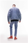 Джинсовая куртка свободного кроя артикул 114766413