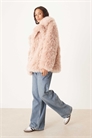 Пальто из искусственного меха под овечью шкуру артикул 147902985
