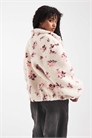 Куртка с застежкой-молнией и цветочным узором артикул 143504707