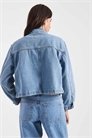 Рабочая куртка Emily прямого кроя, цвет «стоунвош/синий» артикул 153849930