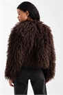 Куртка из искусственного меха с ворсистой поверхностью артикул 151897183