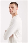 Футболка с длинным рукавом и воротником-хенли артикул 155120055