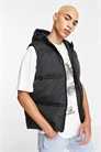 Утепленная жилетка с капюшоном артикул 113516256