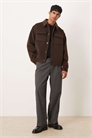 Куртка Харрингтон с эффектом ворса артикул 149966069