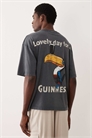 Футболка свободного кроя с принтом Guinness артикул 154746247