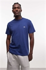 Футболка с логотипом на левой груди, синего цвета артикул 154607709