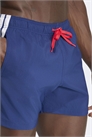Плавательные шорты с 3 полосками, 5 дюймов, темно-синие артикул 155165081
