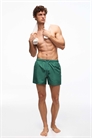 Базовые плавательные шорты зеленого цвета артикул 155927514
